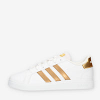 Adidas Grand Court 2.0 K Sneakers bianche e oro