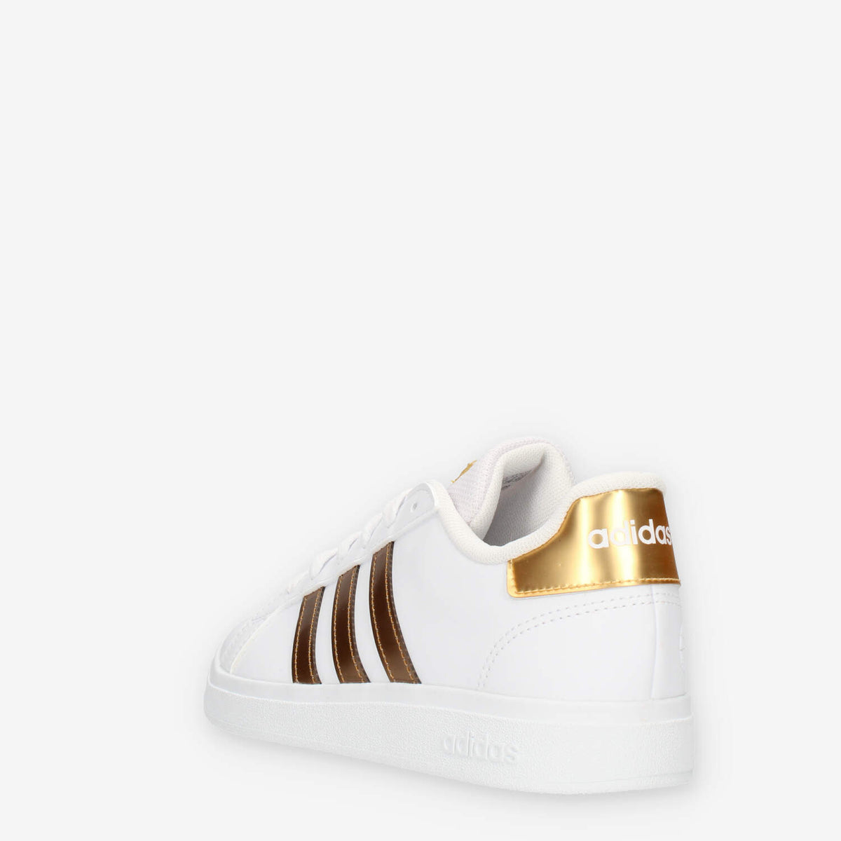 Adidas Grand Court 2.0 K Sneakers bianche e oro