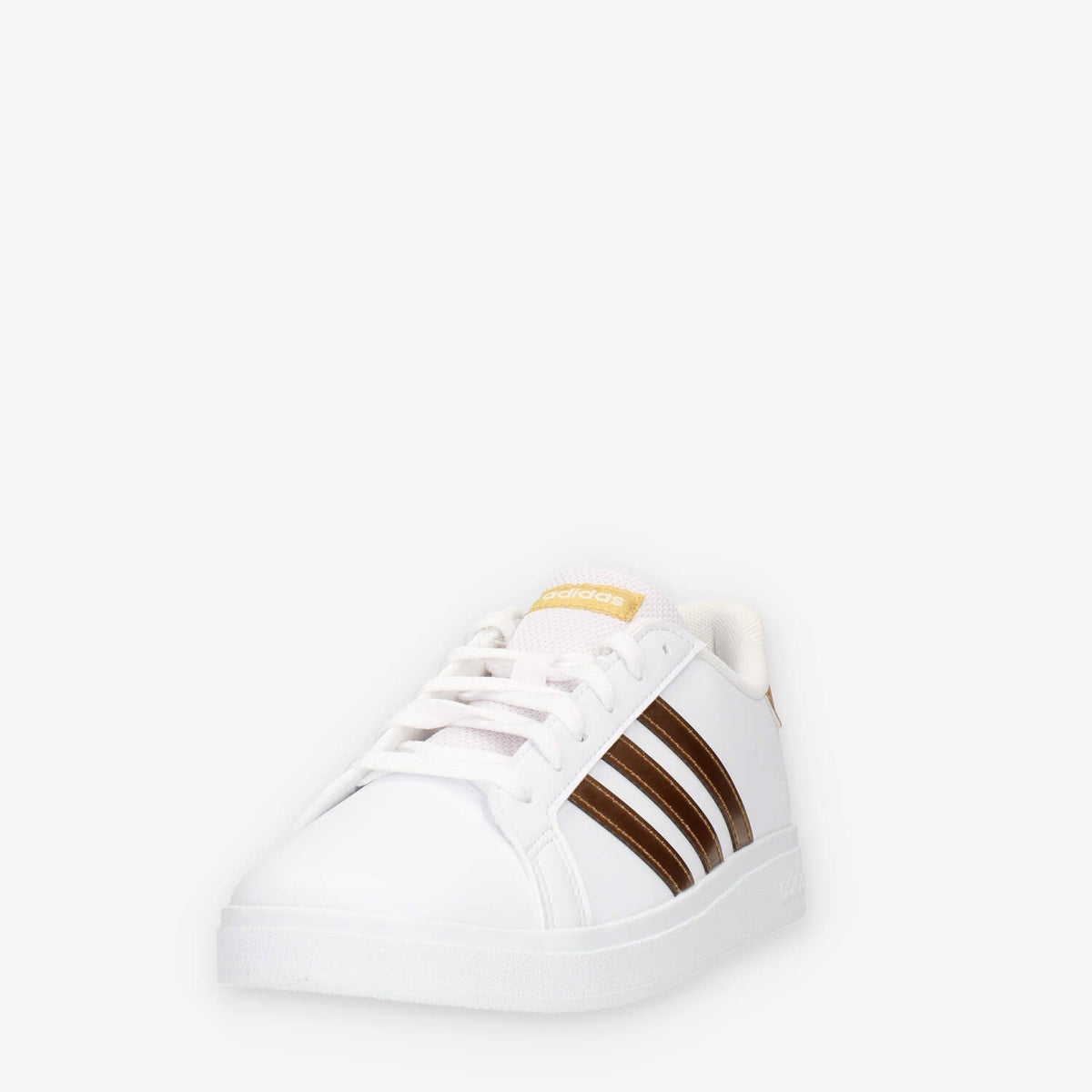 Adidas Grand Court 2.0 K Sneakers bianche e oro