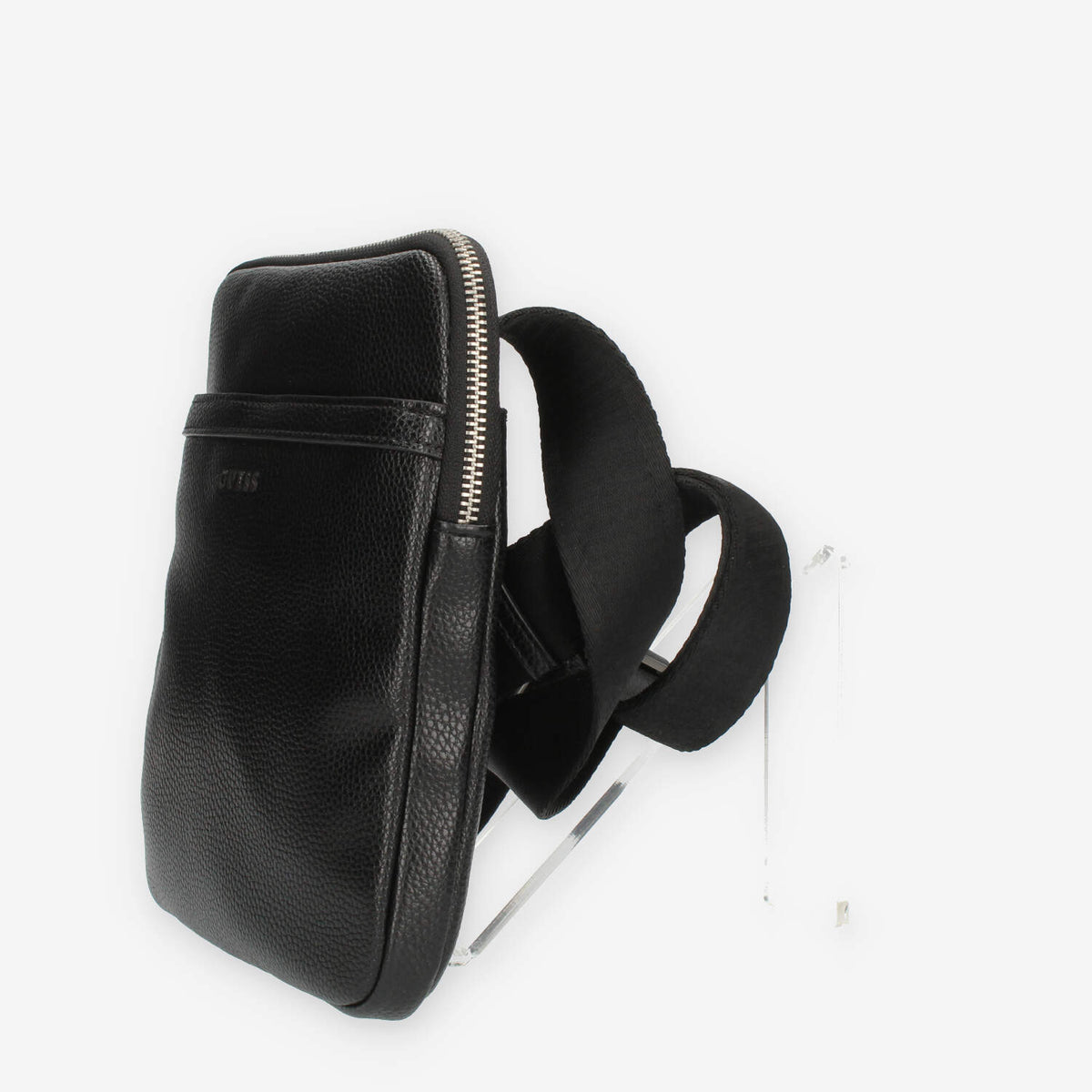 Guess Riviera Borsa a tracolla da uomo nera