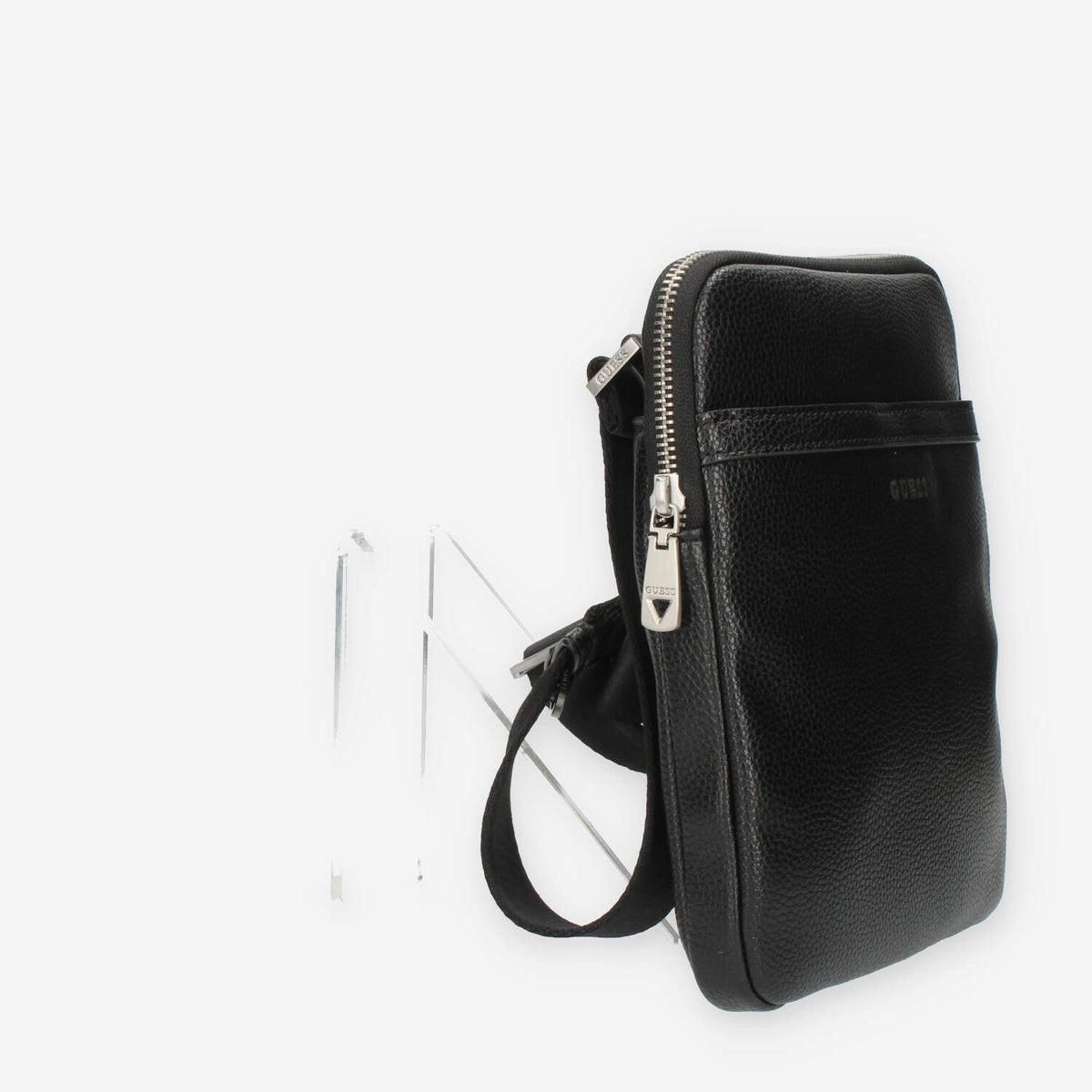 Guess Riviera Borsa a tracolla da uomo nera