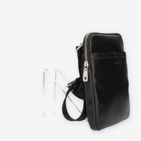 Guess Riviera Borsa a tracolla da uomo nera