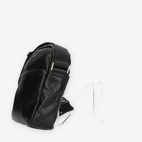 Guess Riviera Borsa a tracolla nera da uomo