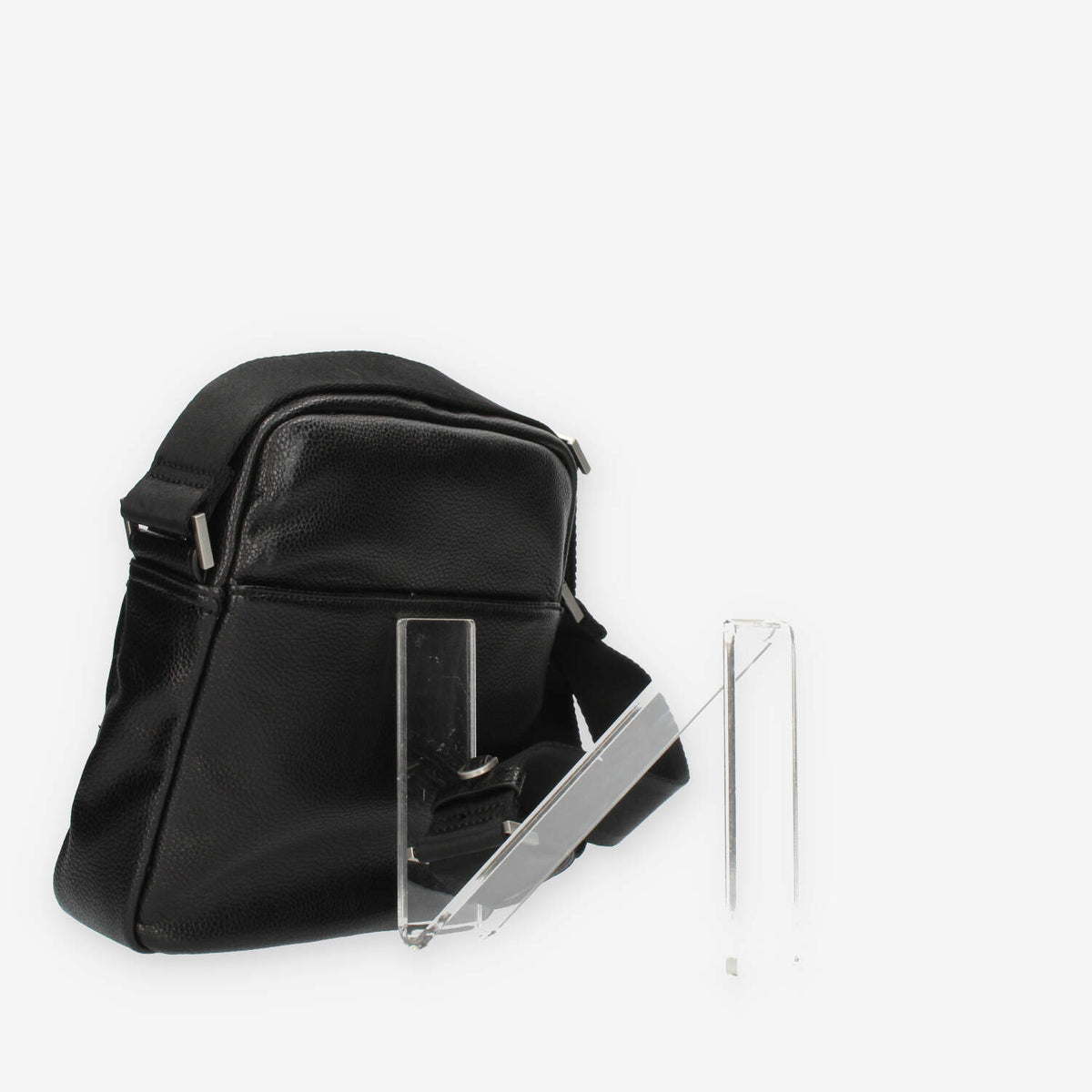 Guess Riviera Borsa a tracolla nera da uomo