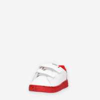 Adidas Advantage Spiderman CF I Sneakers basse bianche e rosse
