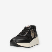 Nero Giardini Sneakers nere con strass