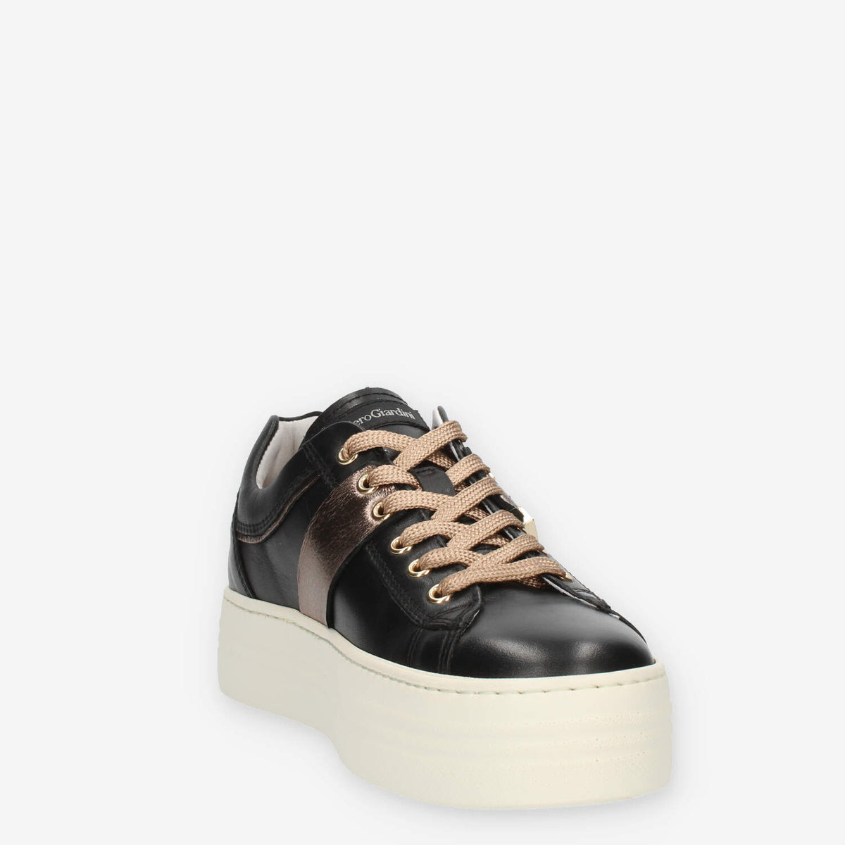 Nero Giardini Sneakers da donna nere e bronzo