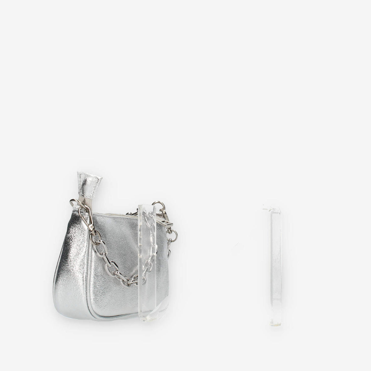 Marc Ellis Isla Bag Party Borsetta a tracolla argento
