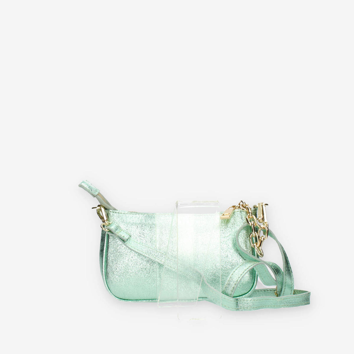 Marc Ellis Isla Bag Party Borsetta a tracolla verde acqua