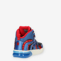 Geox Grayjay Boy Sneakers alte da bimbo con luci blu e rosse