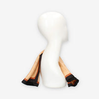 Alviero Martini Prima Classe Foulard quadrato in seta Geo Classic e nero