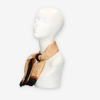 Alviero Martini Prima Classe K3190-ALOE-0001 Foulard quadrato grande nero e Geo Classic