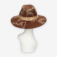 Alviero Martini Prima Classe Cappello marrone e Geo Classic