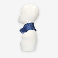 Alviero Martini Prima Classe Foulard quadrato in seta Geo Color blu