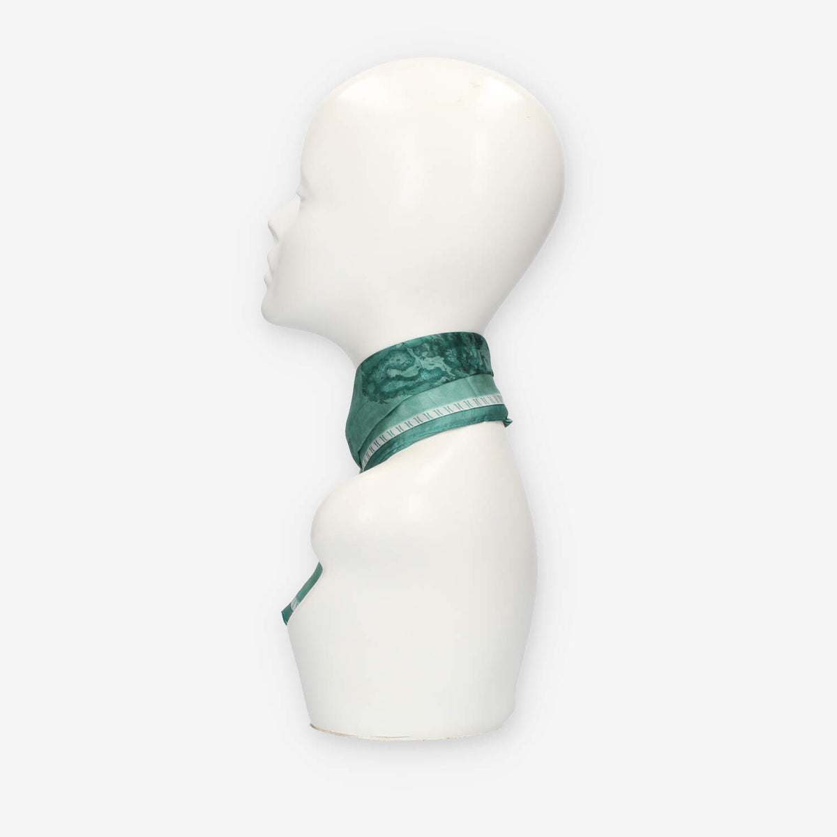 Alviero Martini Prima Classe Foulard quadrato in seta Geo Color verde
