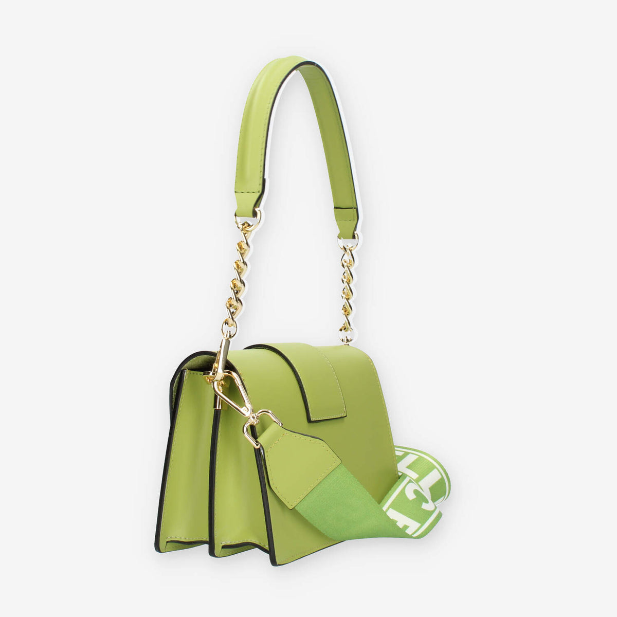 Marc Ellis Kourtney M Diamond Borsetta a tracolla verde