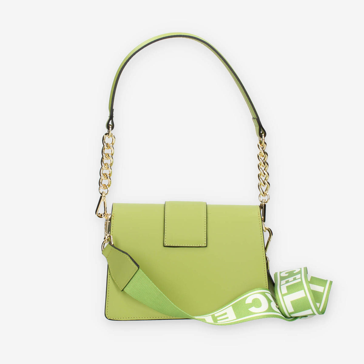 Marc Ellis Kourtney M Diamond Borsetta a tracolla verde