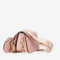 Marc Ellis Kourtney S Diamond Borsetta a tracolla rosa