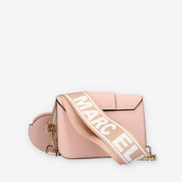 Marc Ellis Kourtney S Diamond Borsetta a tracolla rosa