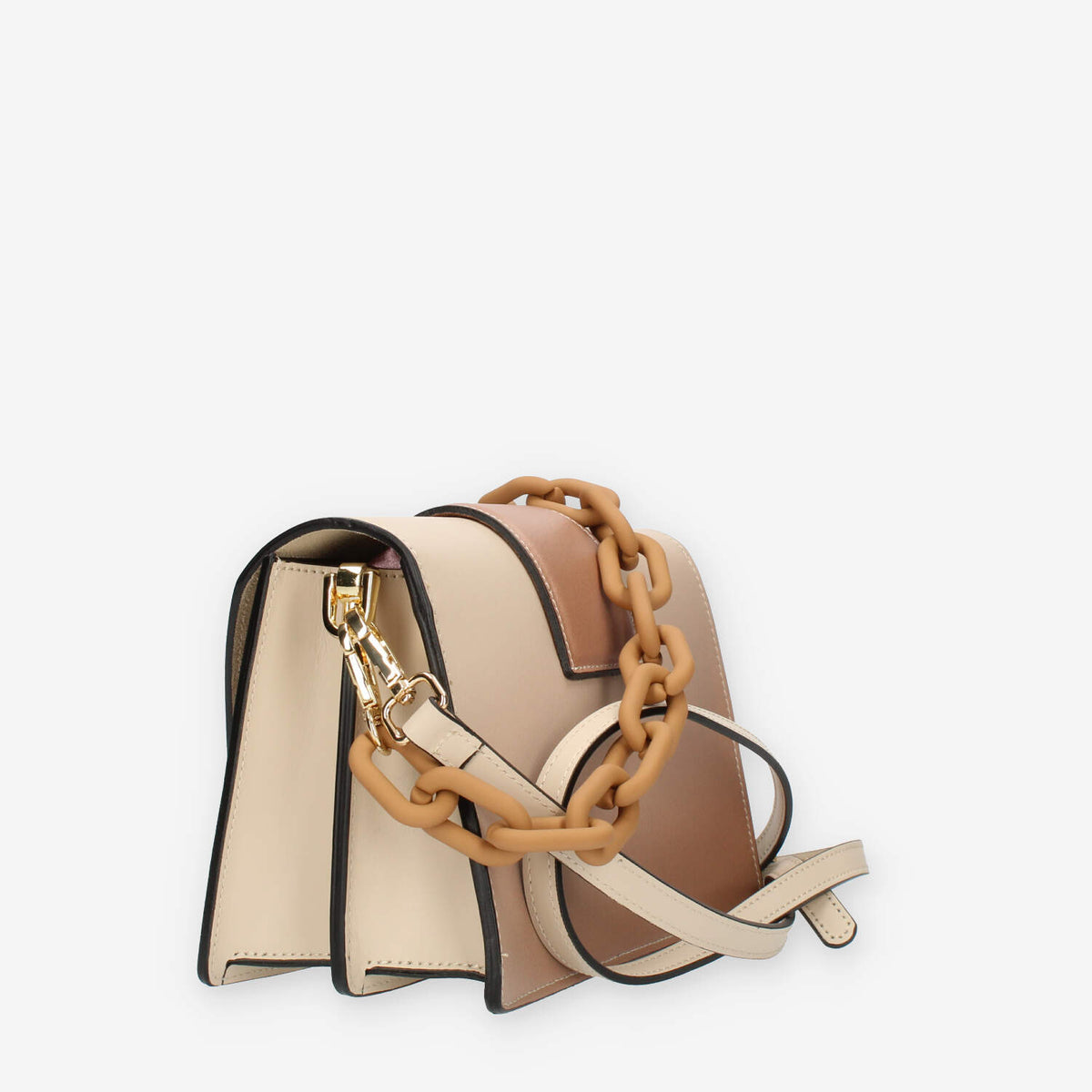 Marc Ellis Kourtney Shade M Borsetta a tracolla beige