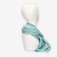 Alviero Martini Prima Classe Sciarpa Pareo verde tiffany Geo Pieno