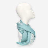 Alviero Martini Prima Classe Sciarpa Pareo verde tiffany Geo Pieno