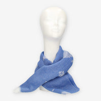 Alviero Martini Prima Classe Sciarpa blu Geo Pieno