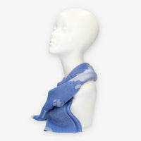 Alviero Martini Prima Classe Sciarpa blu Geo Pieno
