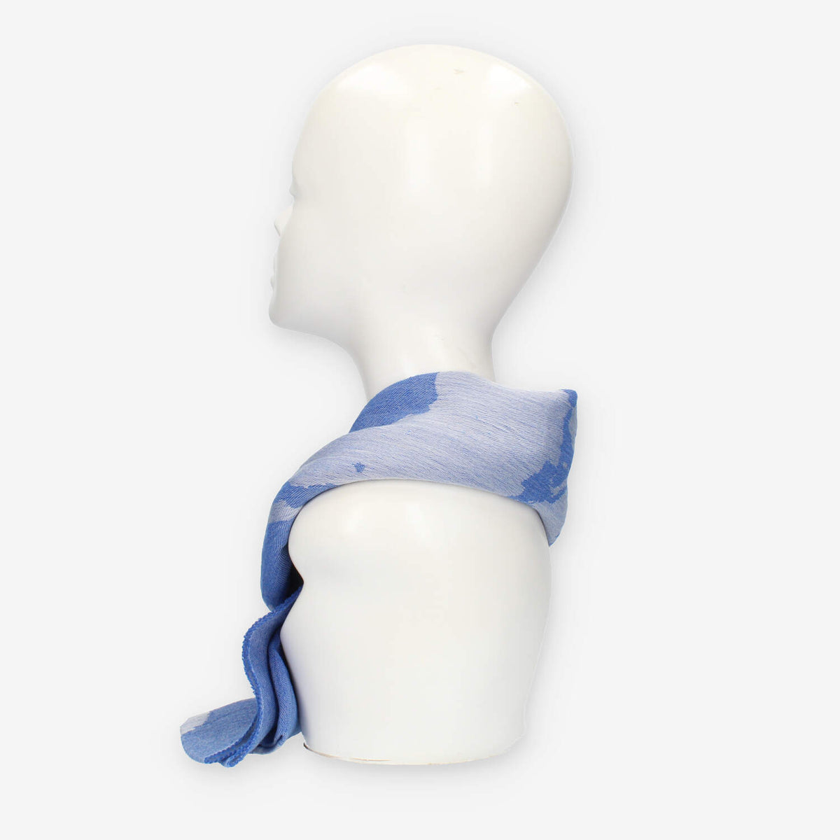 Alviero Martini Prima Classe Sciarpa blu Geo Pieno