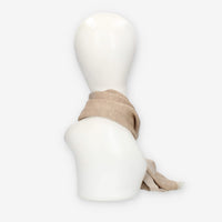 Alviero Martini Prima Classe Sciarpa beige con logo grande