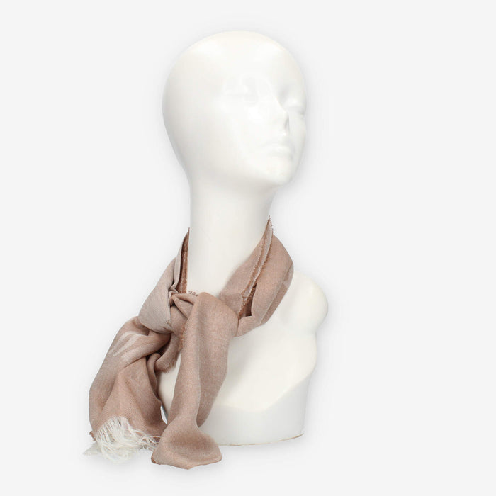 Alviero Martini Prima Classe Sciarpa rettangolare Geo Pieno taupe