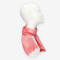 Alviero Martini Prima Classe Sciarpa rettangolare rossa con logo grande