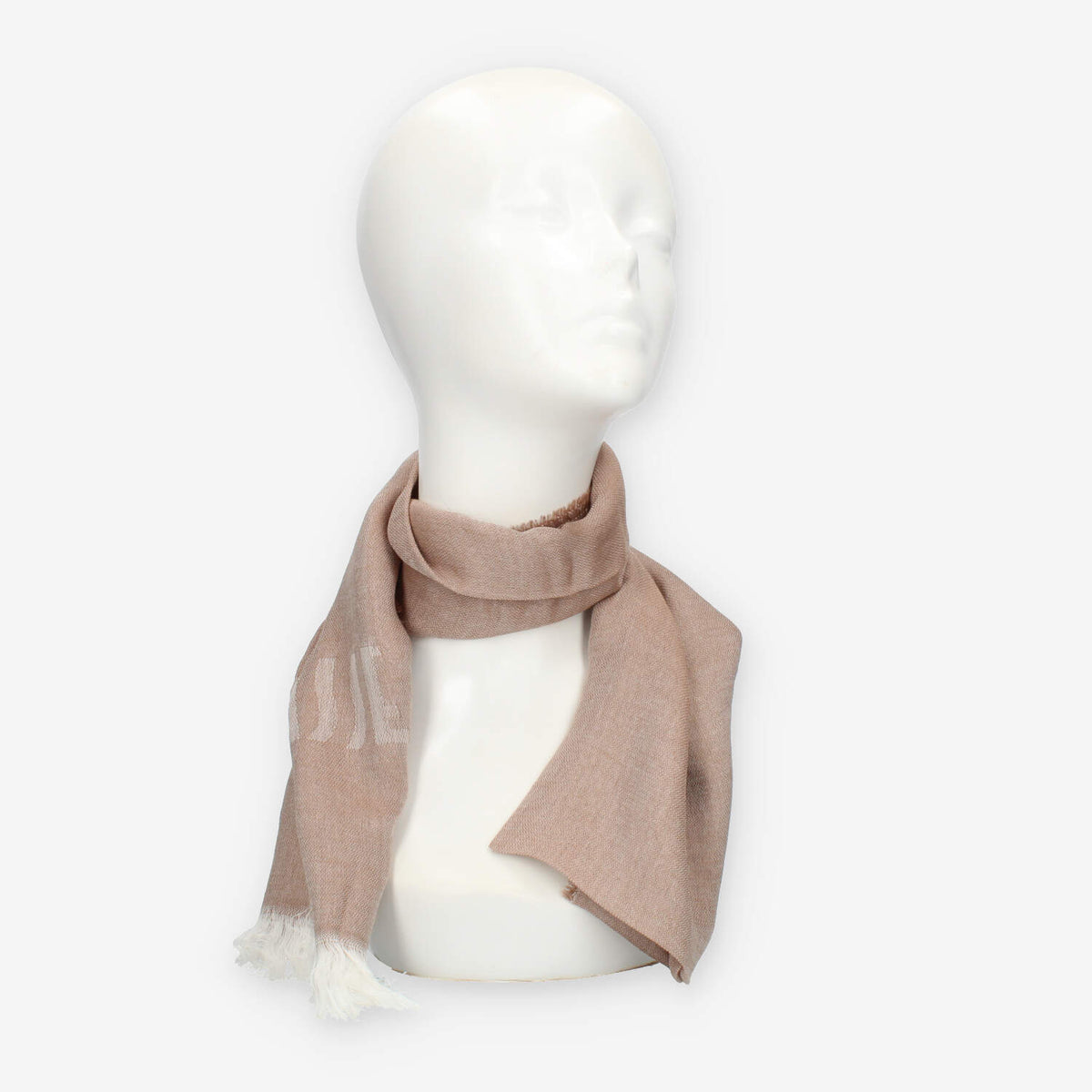 Alviero Martini Prima Classe Sciarpa rettangolare Logo All-Over taupe