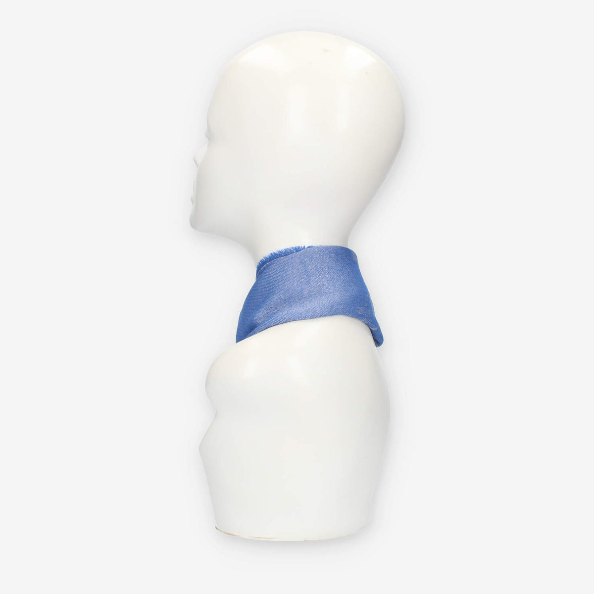 Alviero Martini Prima Classe Sciarpa blu rettangolare Geo Filetto