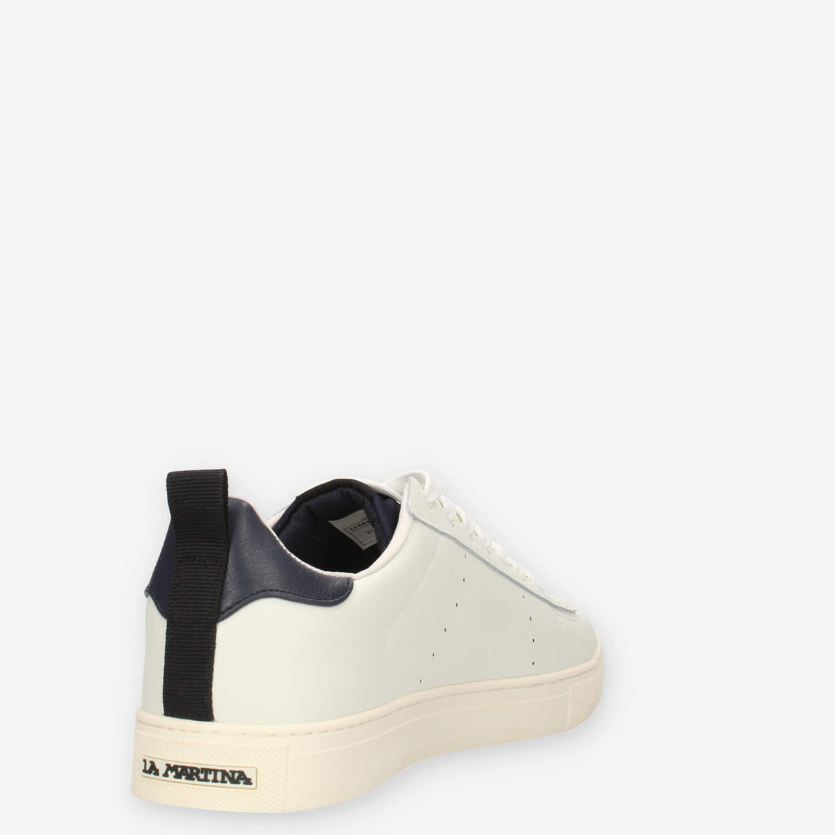 La Martina Sneakers da uomo bianche e blu