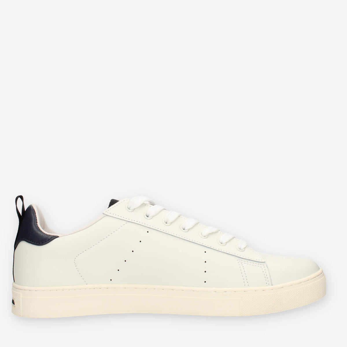 La Martina Sneakers da uomo bianche e blu