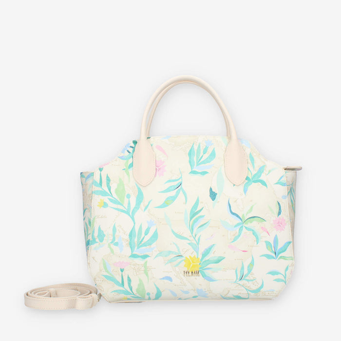 Alviero Martini Prima Classe Borsa a mano Geo Women Flowers