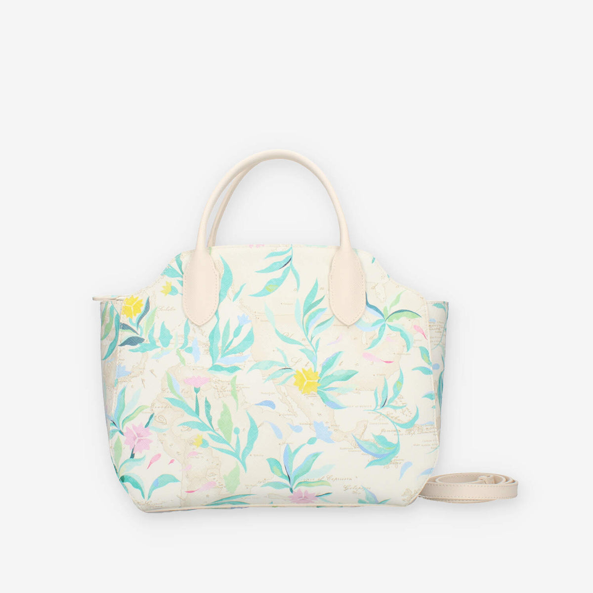 Alviero Martini Prima Classe Borsa a mano Geo Women Flowers