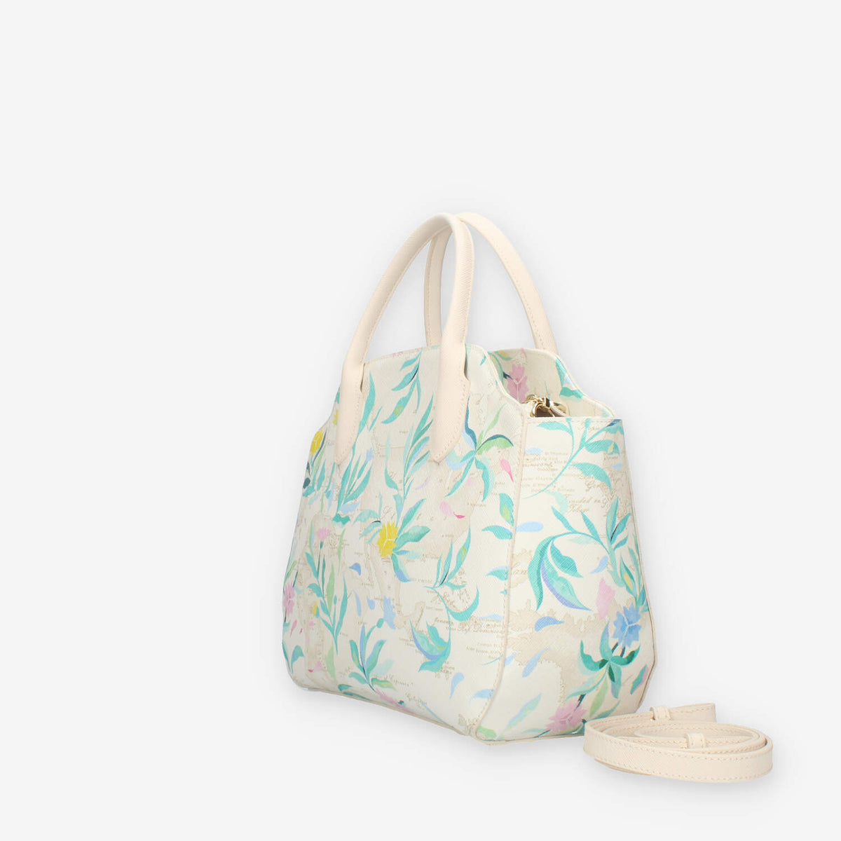 Alviero Martini Prima Classe Borsa a mano Geo Women Flowers