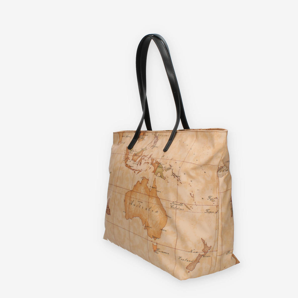 Alviero Martini Prima Classe Shopping in tessuto Soft Geo Classic e nero