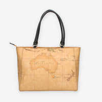 Alviero Martini Prima Classe Borsa modello shopping Geo Classic e nera