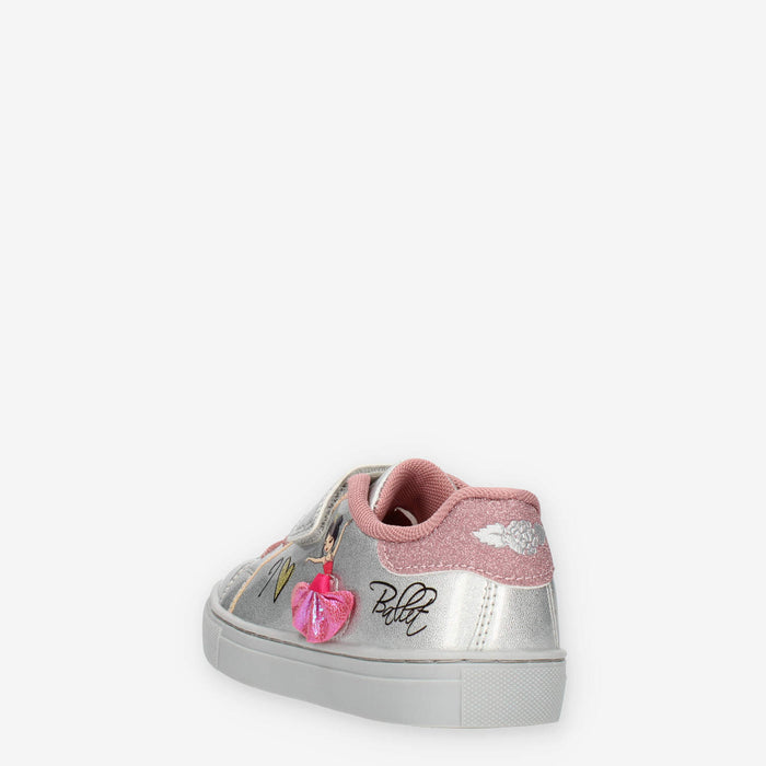 Lelli Kelly Mille Stelle Sneakers basse argento da bimba