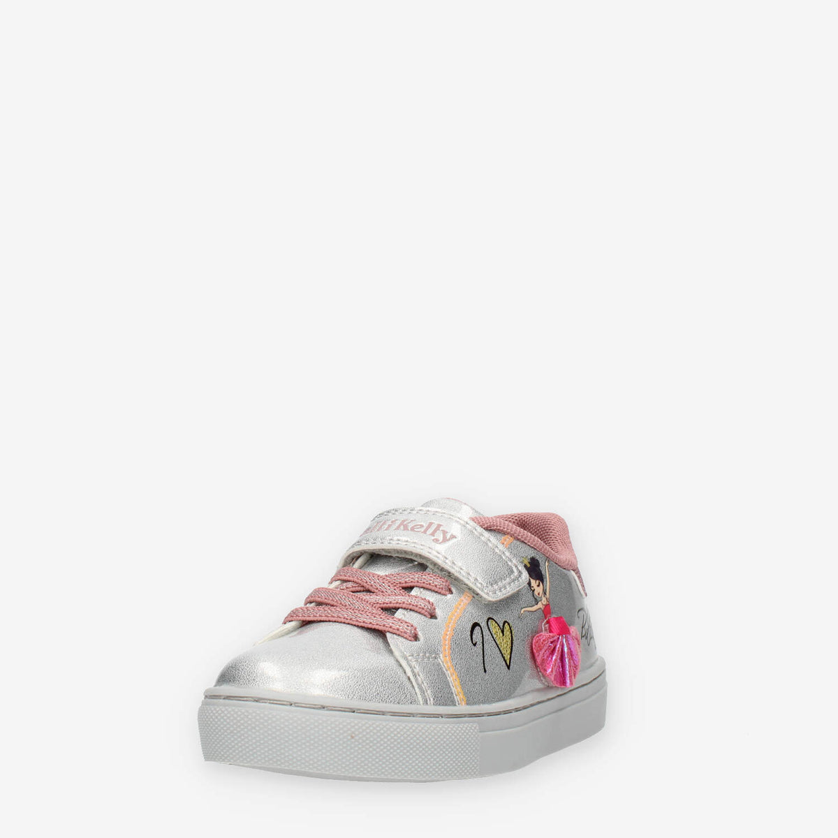 Lelli Kelly Mille Stelle Sneakers basse argento da bimba