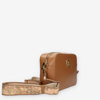 Alviero Martini Prima Classe Borsetta a tracolla modello reporter cuoio con tracolla Geo Classic