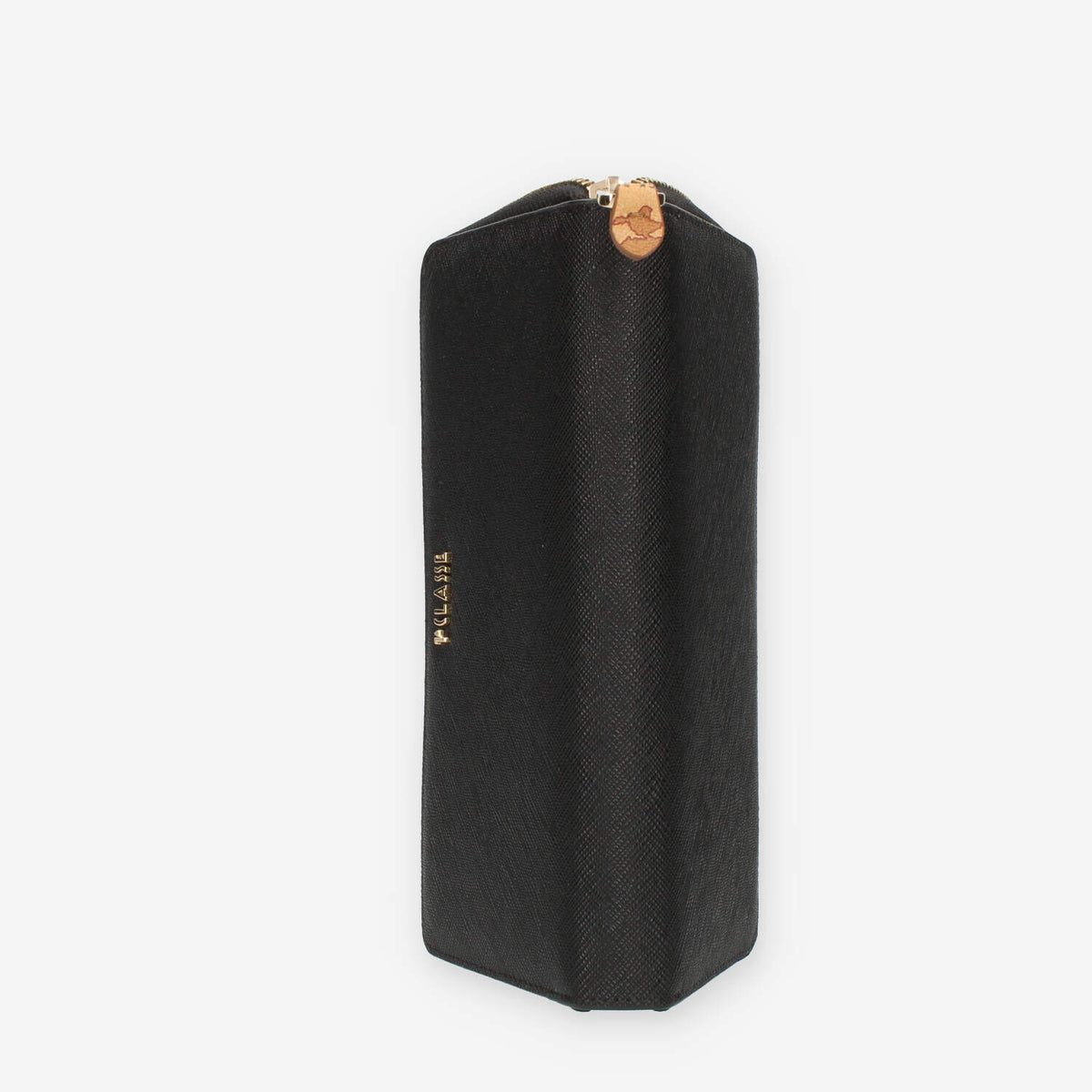 Alviero Martini Prima Classe Portafogli grande nero con zip