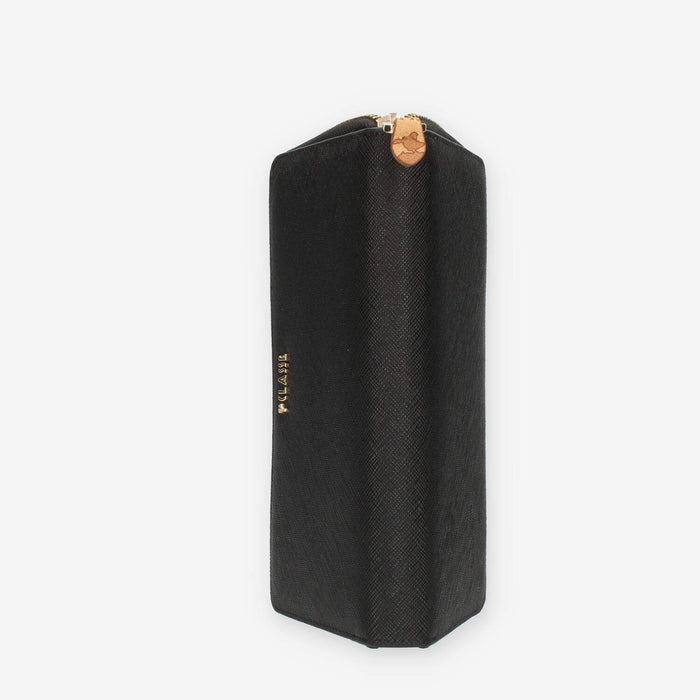 Alviero Martini Prima Classe Portafogli grande nero con zip