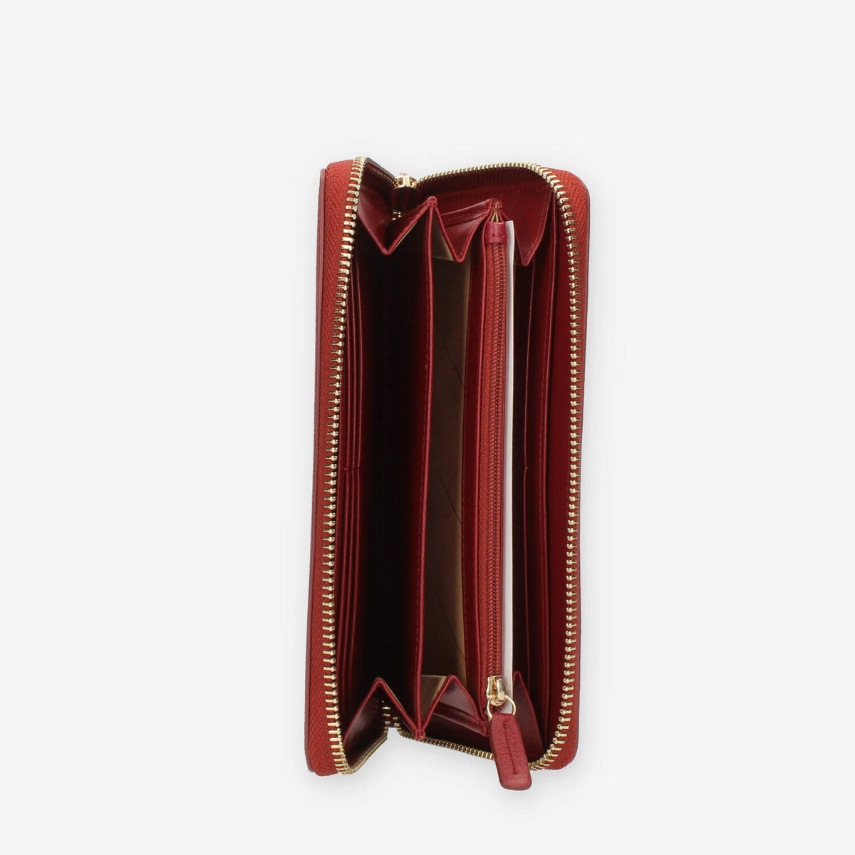 Alviero Martini Prima Classe Portafogli grande bordeaux con zip