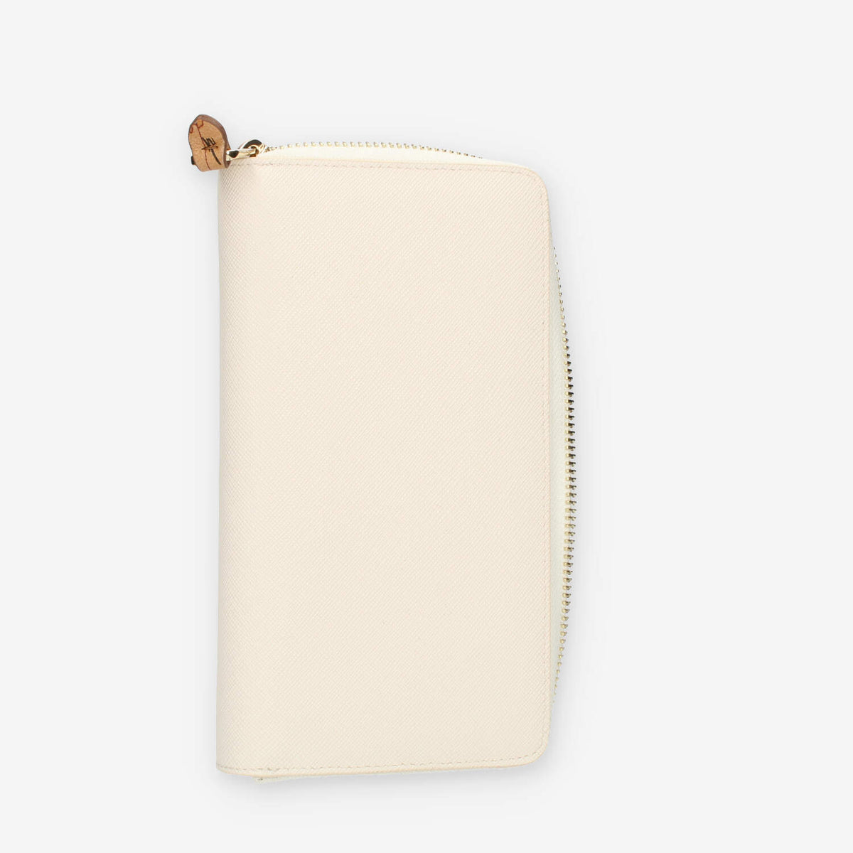 Alviero Martini Prima Classe Portafogli grande avorio con zip