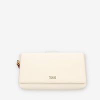 Alviero Martini Prima Classe Pochette avorio con polsiera Geo Classic