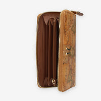 Alviero Martini Prima Classe Portafogli in pelle Geo Classic con zip